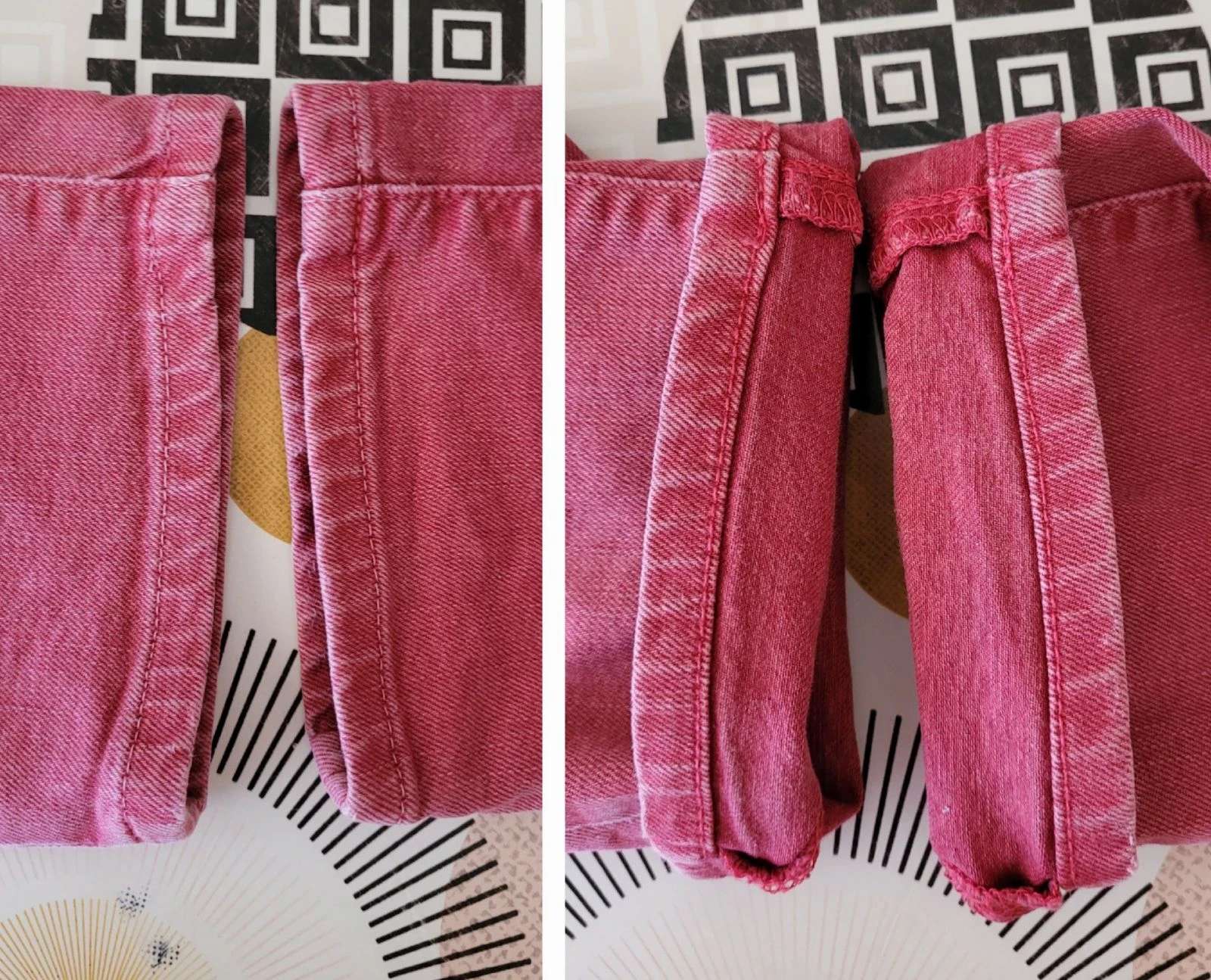 Lee Cooper Jeans TFr40/TL-Rosa-Modelo Bella Capri-Corte Skinny-BE – photo 17